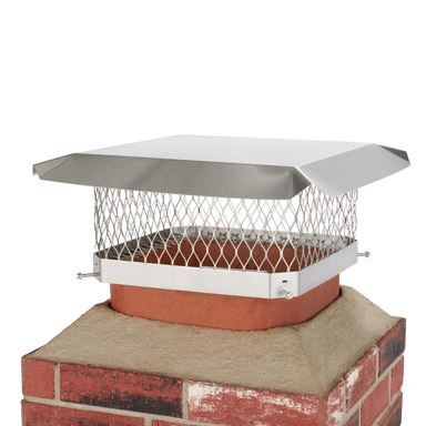 COVR CHIMNEY SS 13X13"