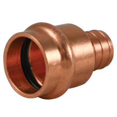 1" PEX ADAPTER COPPER PRESS