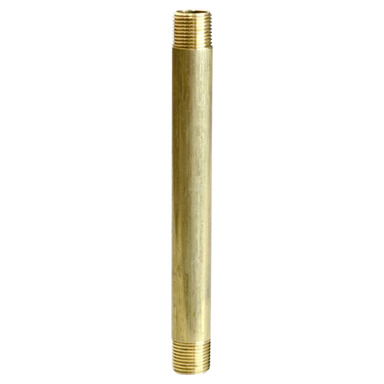 NIPPLE 3/8"X6"MPT