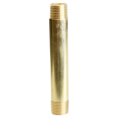 ATC 1/2 in. MPT X 1/2 in. D MPT Red Brass Nipple 5 in. L