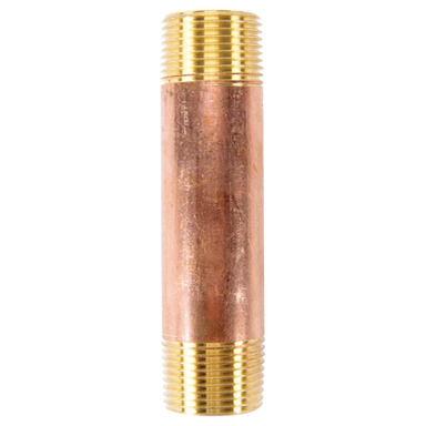 ATC 3/4 in. MPT X 3/4 in. D MPT Red Brass Nipple 4 in. L