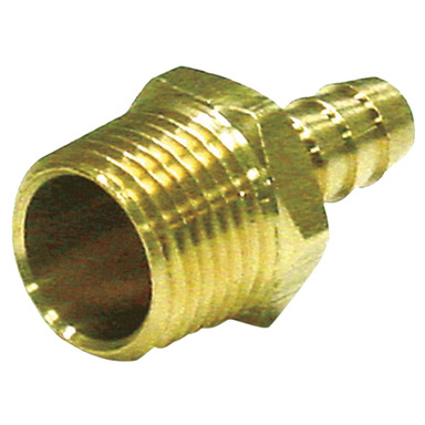 HOSE BARB 1/2"X1/4" MPT