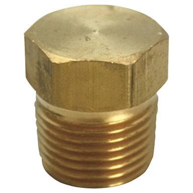 CORED HEX PLUG 3/4"MPT