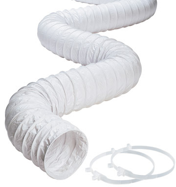 HOSE VINYL WHITE 3"X8'