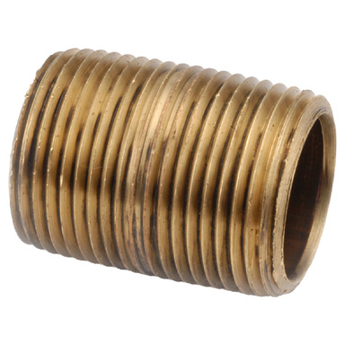 Nipple Brass Lf Mpt 1x5"