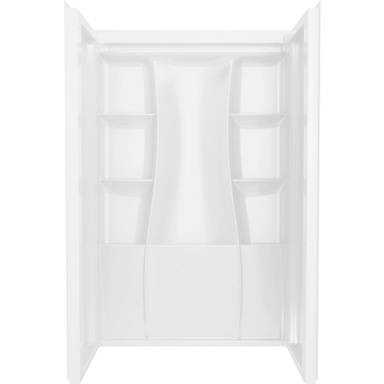 SHOWER WALL HG WHT 48"