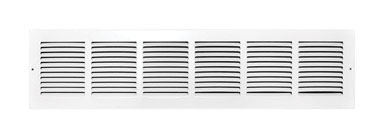 GRILLE SIDEWALL 30X6"WHT