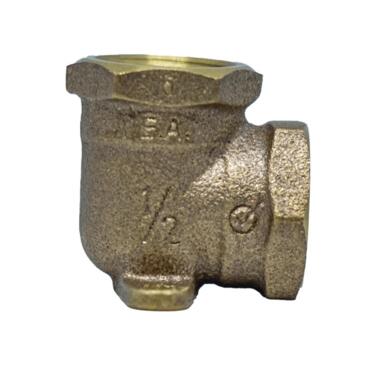 Bronze Drop Ear Elbow 1/2" FIP