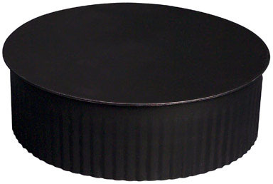 PIPE END CAP CRIMPED STL