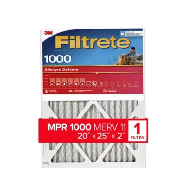 20X25X2 1550MPR FILTRE A