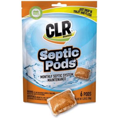 6pc Septic Cleaner/Treatment Pod