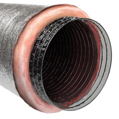 DUCT R4 14"X25' SLVR POL