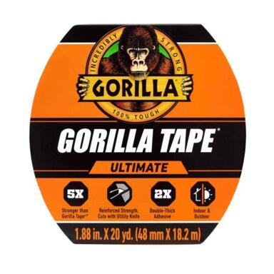 1.88"x20YD Black Duct Tape