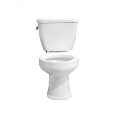 White Elongated Toilet To Go