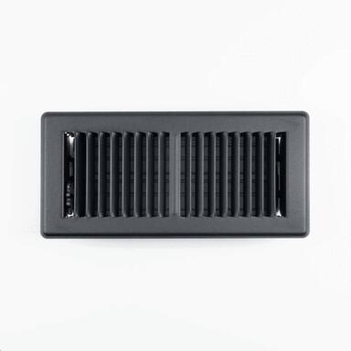 10x4 Black Floor Register