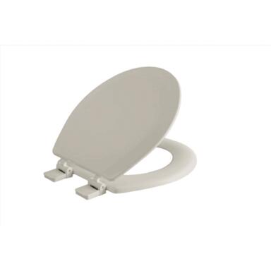 Round Bone Wood Toilet Seat