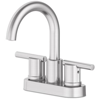 Nickel Centerset Sink Faucet