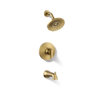 TUB/SHWR FCT SIVRO GLD