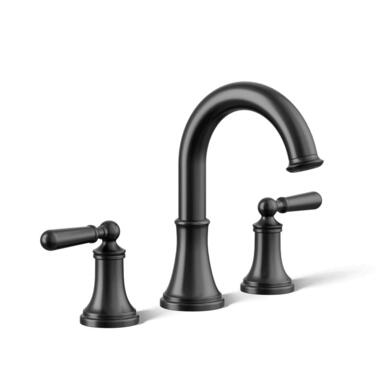 Facile Black 2H Lav Sink Faucet