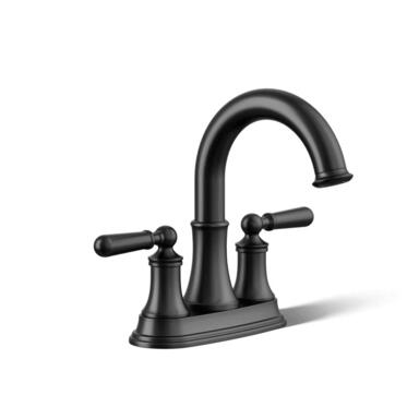 Facile Black 2H Lav Sink Faucet