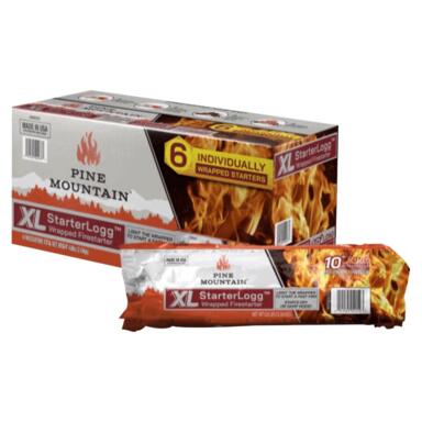 6PK Pine Mountain XL StarterLogg
