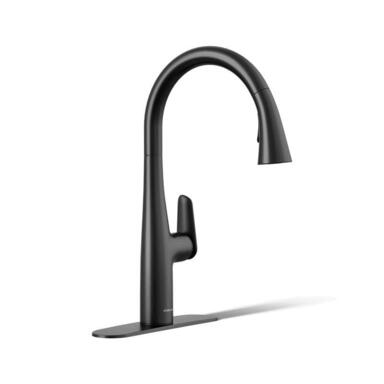 Fiume Black PD Kitchen Faucet