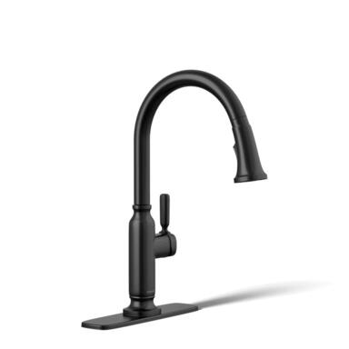Ackley Black PD Kitchen Faucet