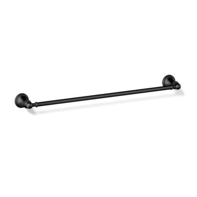 TWL BAR STL FACL BLK 24"