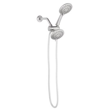 Chrome 6 Set Showerhead Combo