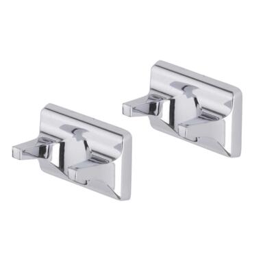 BATH HOOK CHRM 2PK