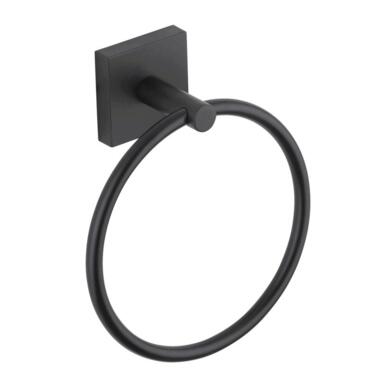 Matte Black Towel Ring 5#