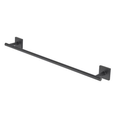 TOWEL BAR MATTE BLK 18"