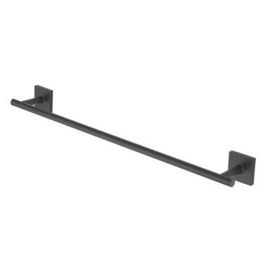 TOWEL BAR MATTE BLK 24"