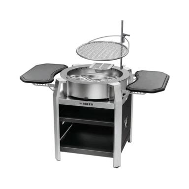 FIRE PIT SS RND SLV 57"