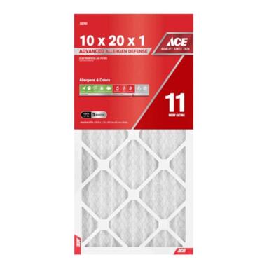 10x20x1" 11merv Pleated