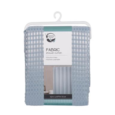 SHOWER CURTN BLU 72X70"