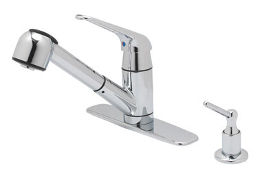 PULLOUT SPRY KTCHN FAUCET CHR LL