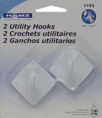 HOOK UTLTY GLUEON WH CD2