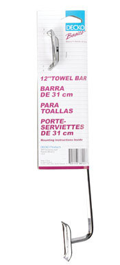 12" Chrome Towel Bar