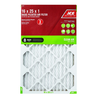 16"x25"x1" Pleated Air Filter