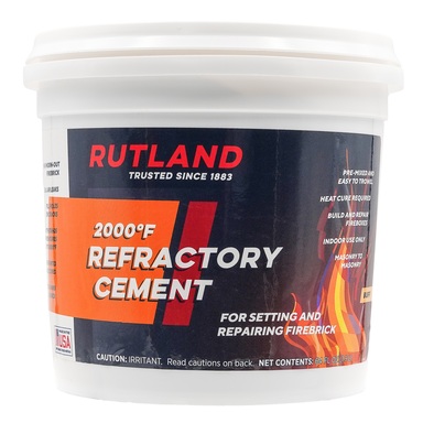 REFRACTORY CEMENT 1/2 GALLON m