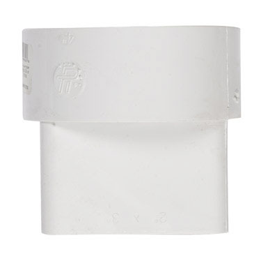 Adptr Dn Spout 2x3x4 Pvc