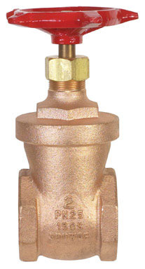 GATE VALVE BRONZE 2" IPS