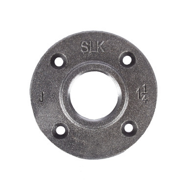 FLOOR FLANGE BLACK1-1/4"