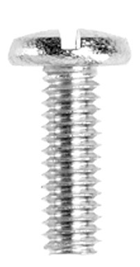 Danco No. 8-32  S X 1/2 in. L Slotted Binding Head Brass Faucet Handle Screw 1 pk