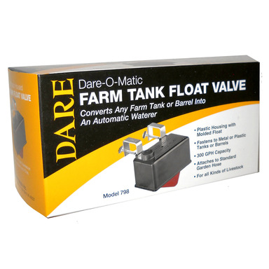 VALVE FLOAT PLASTIC TANK