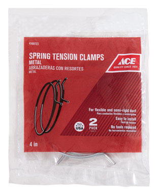 CLAMP SPRING TENSION 4"