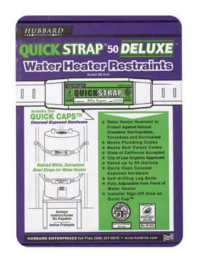2-STRAP WATER HEATER RESTRAINT