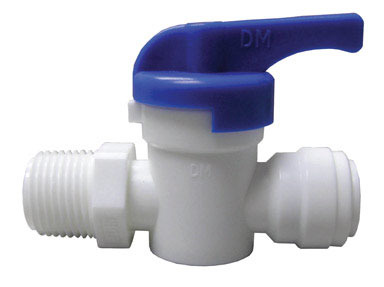 SHUT-OFF VALVE 3/8ODx3/8MPT