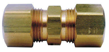 COMPRSN UNION 1/4X1/4"BR